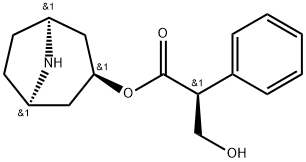HYOSCYAMINE  RELATED COMPOUND A (10 MG) (NORHYOSCYAMINE SULFATE) Structure