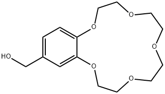 4`-(羟甲基)苯并-15-冠-5 结构式