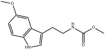 5-methoxy-Nb-(methoxycarbonyl)tryptamine, 67199-10-4, 结构式
