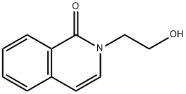 2-(2-羟乙基)-1(2H)-异喹啉酮 结构式