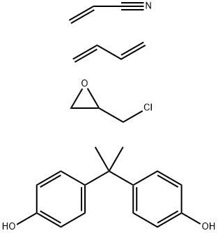 2-Propenenitrile, polymer with 1,3-butadiene, carboxy-terminated, polymers with bisphenol A and epichlorohydrin|羧基封端-(2-丙烯腈与1,3-丁二烯)的聚合物与双酚A和氯甲基环氧乙烷的聚合物
