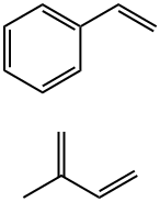 丁烯/乙烯/苯乙烯共聚物 结构式