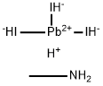 钙钛矿CH3NH3PBI3 固体 结构式