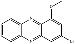 3-Bromo-1-methoxyphenazine Structure
