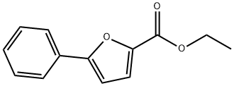 2-Furancarboxylic acid, 5-phenyl-, ethyl ester Structure