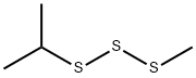 Methyl(1-methylethyl) pertrisulfide 结构式