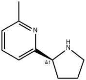 (S)-2-methyl-6-(pyrrolidin-2-yl)pyridine Structure