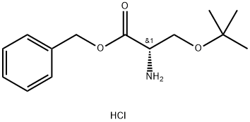H-Ser(tBu)-OBzl.HCl Struktur