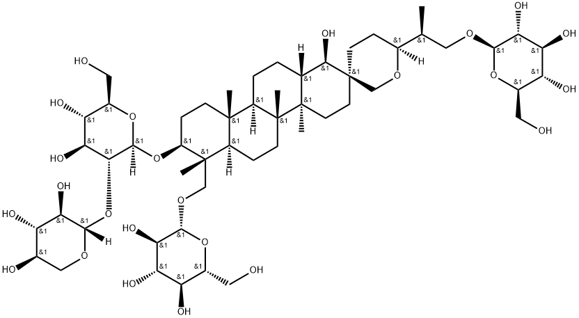 ホセンコシドM 化学構造式