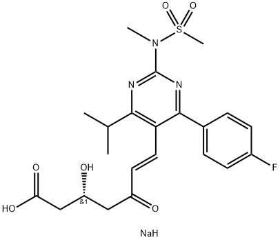 Rosuvastatin EP Impurity C Structure