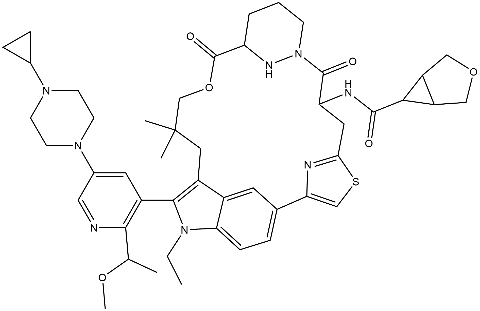 泛KRAS抑制剂, 2765082-12-8, 结构式