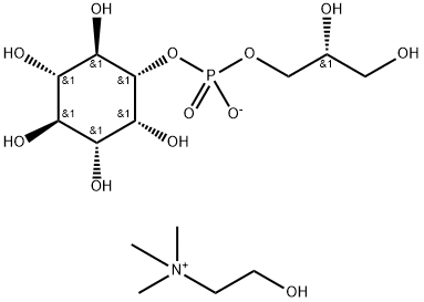 甘油磷酸肌醇胆碱盐, 425642-32-6, 结构式