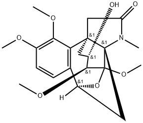 Dihydrooxoepistephamiersine Structure