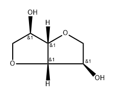 1,4:3,6-Dianhydro-L-iditol 结构式