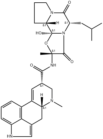 異麥角生鹼, 596-88-3, 结构式