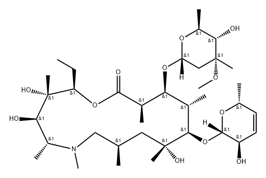 Azithromycin Impurity 8 Structure