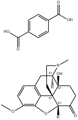 Oxycodone terephthalate (salt) 结构式
