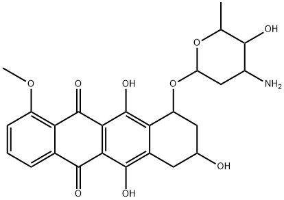 desacetyladriamycin 结构式