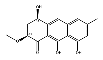 Aloesaponol IV 结构式