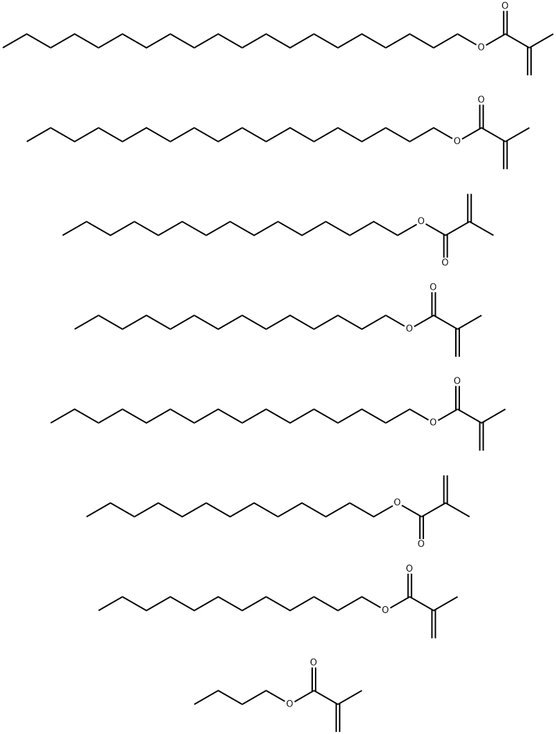 甲基丙烯酸-C4,C12-20烷基酯的聚合物 结构式