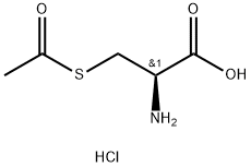 L-Cysteine, acetate (ester), hydrochloride (9CI) Structure