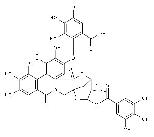 Mallotinic acid 结构式