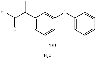 非诺洛芬钠 结构式
