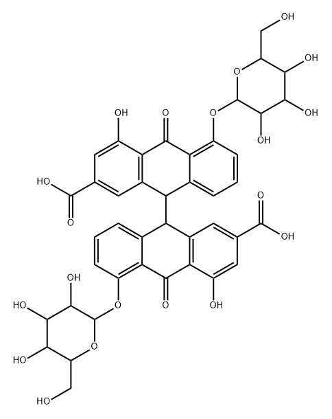 Sennoside  A1 结构式