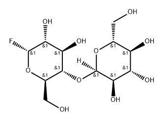 alpha-maltosyl fluoride Structure