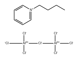 1-丁基吡啶翁氯铝酸盐, 67226-45-3, 结构式