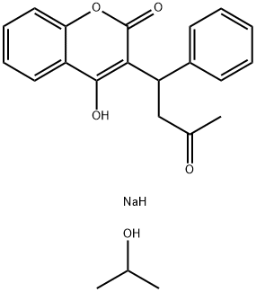 Warfarin Sodium Clatharate Structure