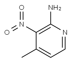 2-Pyridinamine,  4-methyl-3-nitro-,  radical  ion(1-)  (9CI) 结构式