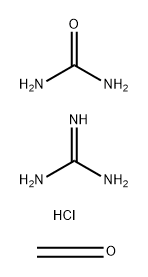 Urea, polymer with formaldehyde and guanidine monohydrochloride Structure