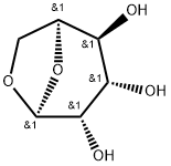 .beta.-L-Gulopyranose, 1,6-anhydro- Structure