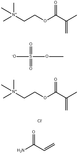 Polyacrylamide, kationisch mit Kationenstrke <=15 % und einem Restmonomergehalt <0,1 % 结构式