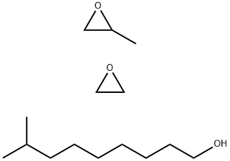 甲基环氧乙烷与8-甲基壬基醚的聚合物, 68439-30-5, 结构式
