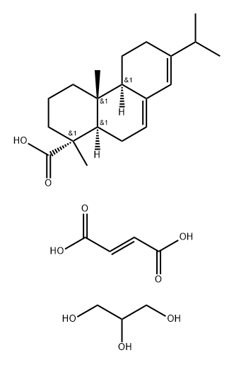 2-BUTENEDIOIC ACID (E)-, REACTION PRODUCTS WITH ABIETIC ACID, ESTERS WITH GLYCEROL|