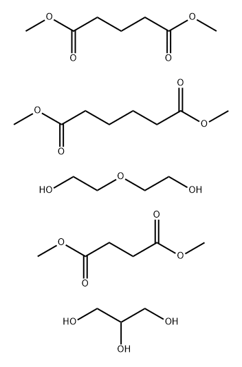 Hexanedioic acid, dimethyl ester, polymer with dimethyl butanedioate, dimethyl pentanedioate, 2,2'-oxybis[ethanol] and 1,2,3-propanetriol|己二酸二甲酯与丁二酸二甲酯、戊二酸二甲酯、2,2,-氧联双乙醇和1,2,3-丙三醇的聚合物
