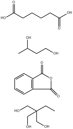 己二酸与1,3-丁二醇, 68527-43-5, 结构式