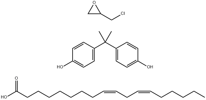 9,12-Octadecadienoic acid (Z,Z)-, polymer with (chloromethyl)oxirane and 4,4'-(1-methylethylidene)bis[phenol]|