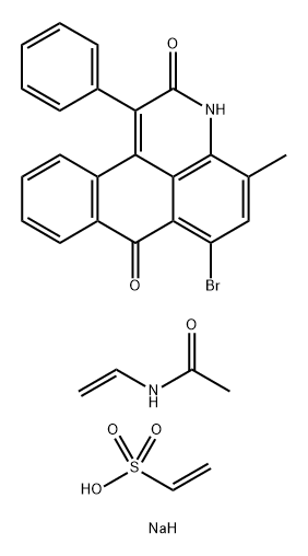 POLYMERIC DYE POLY R-481) Structure