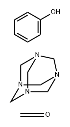 Phenol, polymer with formaldehyde, reaction products with hexamethylenetetramine 结构式