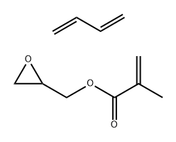 羧基封端的丁二烯均聚物与甲基丙烯酸的酯化物, 68649-04-7, 结构式
