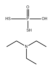 二硫代磷酸-O,O-二(2-乙基己基)酯与二硫代磷酸-O,O-二异丁酯混合物与三乙胺的化合物 结构式