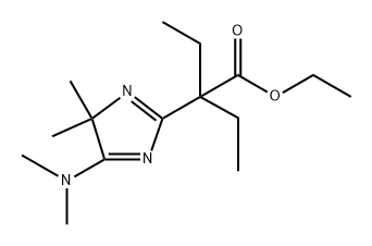 5-(Dimethylamino)-α,α-diethyl-4,4-dimethyl-4H-imidazole-2-acetic acid ethyl ester|