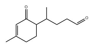 γ,4-Dimethyl-2-oxo-3-cyclohexene-1-butanal 结构式