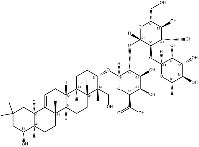 赤豆皂苷V 结构式