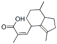 (Z)-3-(3,7-dimethyl-2,4,5,6,7,7a-hexahydro-1H-inden-4-yl)-2-methyl-pro p-2-enoic acid Structure