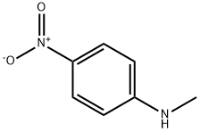 N-甲基对硝基苯胺, 100-15-2, 结构式