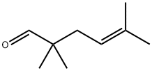 2,2,5-trimethylhex-4-enal Struktur